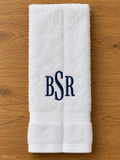 Monogrammed Hand Towel