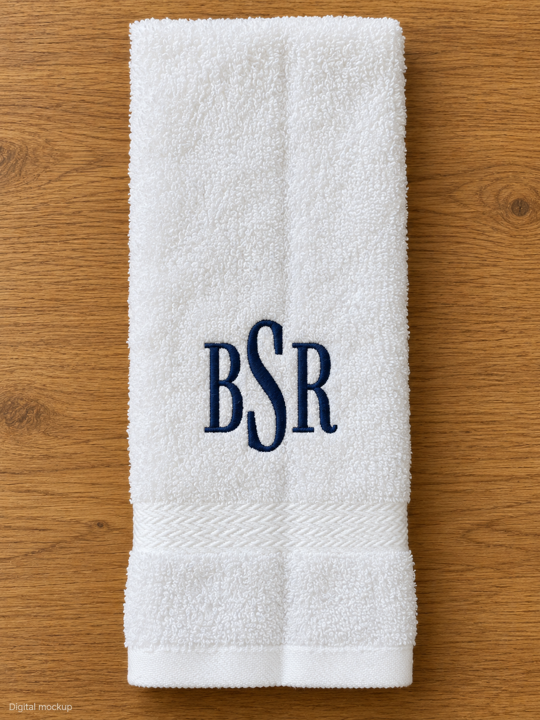 Monogrammed Hand Towel