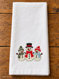 Holiday Embroidered Kitchen Towel