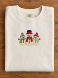 Snowman Trio Crewneck